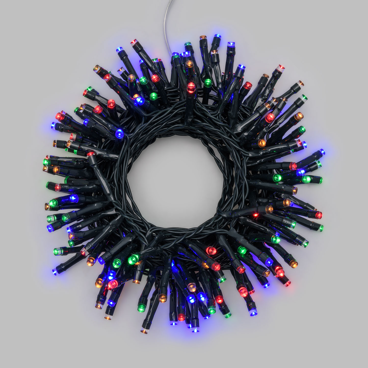 Ľad batériový reťaz s DO, 20m 500LED vonkajšie, mix farieb