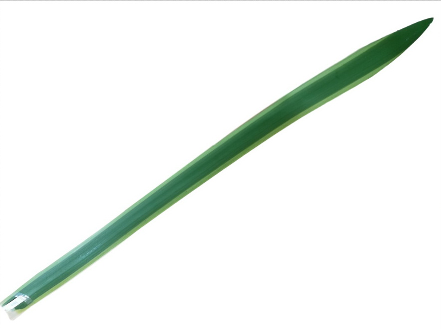 Obrí umelý list zelený, 121cm, 12ks