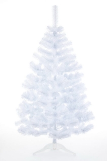 Umelý vianočný stromček borovica biela, 2D ihličie, 150cm